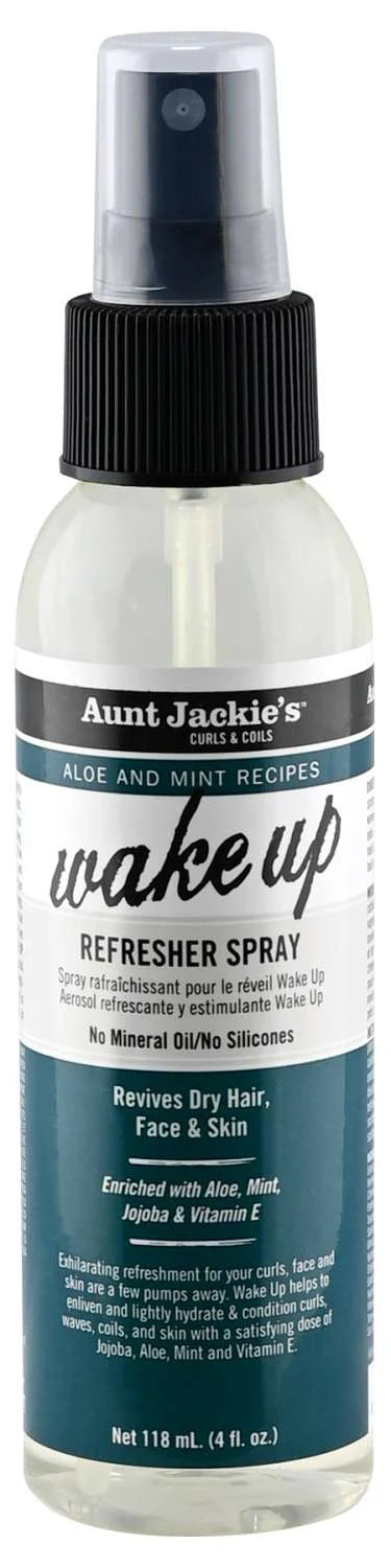 Aunt Jackie’s Wake Up Refresher Spray – 4 oz - ANNS BEAUTY SUPPLY
